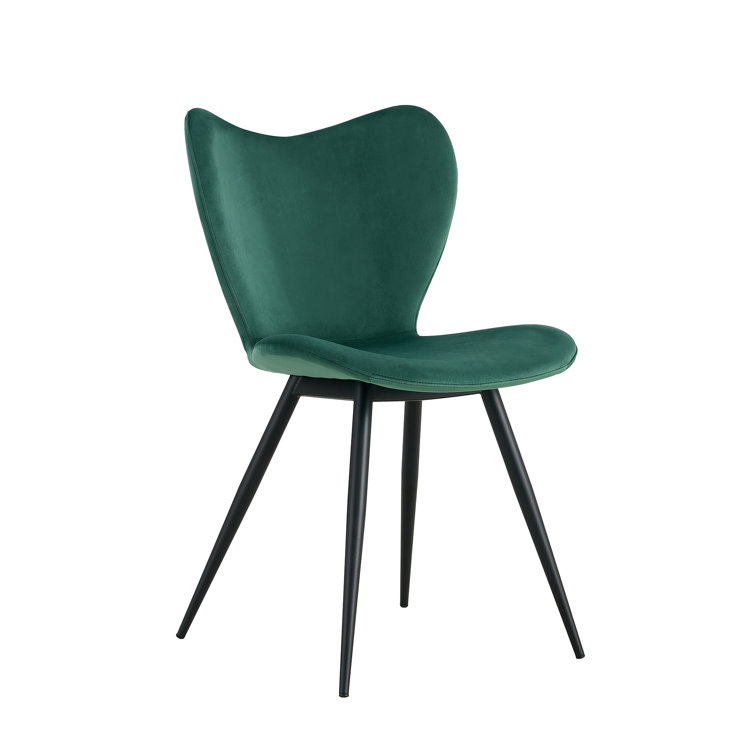 Dark green best sale kitchen chairs